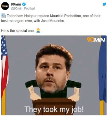 Los mejores memes de la vuelta de Mourinho a los banquillos