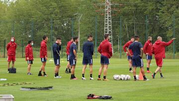 El club mantiene la agenda prevista de entrenamientos.