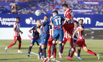 Levante-Atlético de Madrid en imágenes