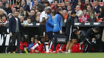 09/11/19 PARTIDO DE PRIMERA DIVISION
VALENCIA CF - GRANADA CF
LESION
KONDOGBIA