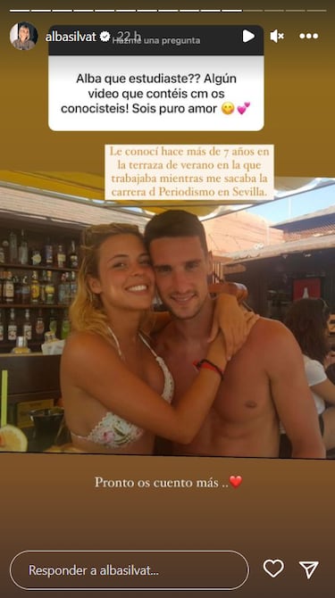 Alba Silva publica una nueva imagen del paso de Sergio Rico por el hospital