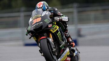 Bradley Smith con la Yamaha del Tech3 en Austria.