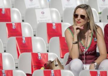 Gran ambiente en la previa de la final de la Eurocopa