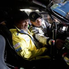 Evo Morales cambia los límites de velocidad por el Dakar