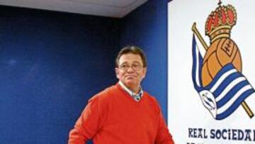 <b>DESPEDIDO. </b>Salva Iriarte, director deportivo de la Real hasta la llegada de Iñaki Badiola.