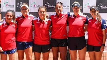 Chile barre con Perú y da el primer paso en la Fed Cup