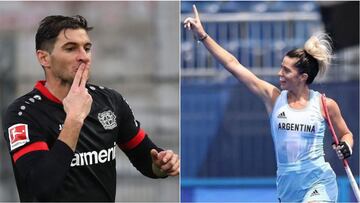 ¿Blanquearon? El curioso mensaje de Lucas Alario para Agustina Albertario