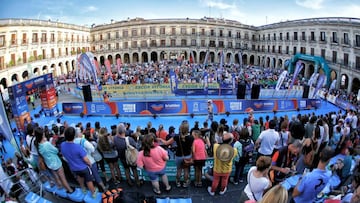 Los mejores triatletas nacionales
estar¨¢n en Vitoria-Gasteiz