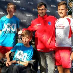 Chuso García Bragado recibe la medalla de oro del CD Tajamar