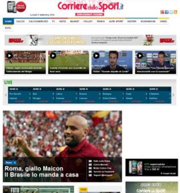 Portadas de la prensa extranjera