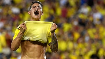James Rodríguez, jugador de la Selección Colombia
