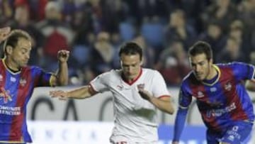 El Sevilla-Levante, a las 22:30.