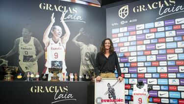 08/11/21 BALONCESTO FEMENINO FEDERACION ESPAÑOLA DE BALONCESTO FEB RUEDA DE PRENSA DESPEDIDA SELECCION ESPAÑOLA ESPAÑA DE LAIA PALAU