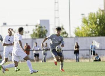 Debut del primer futbolista chino que ficha el Real Madrid