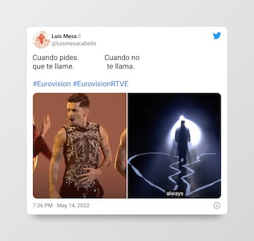 Los memes más graciosos de Eurovisión 2022