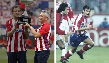 El antes y el después de los veteranos del Atleti