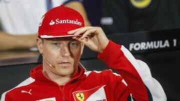 Kimi Raikkonen.