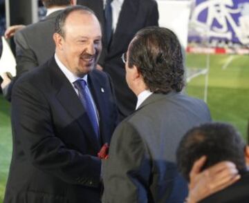 Presentación de Rafa Benitez como nuevo entrenador del Real Madrid.