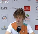 Rublev señala lo que le está empezando a pasar a los deportistas rusos con el público