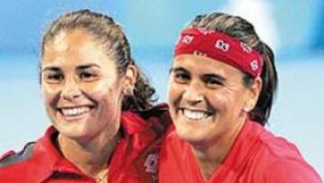 Conchita Martínez y Vivi Ruano