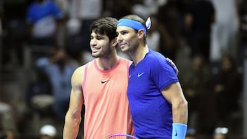 El dinero que ganan en premios Nadal y Alcaraz por participar en el Six Kings Slam