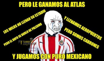 Chivas, víctima de los memes sabatinos de la Liga MX