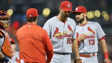 Ni siquiera un estandarte como Adam Wainwright han sido capaces de reforzar las opciones de jugar playoffs de los St. Louis Cardinals.