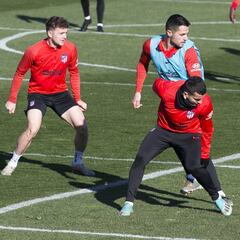 Vitolo vuelve al grupo y Lemar terminó con molestias