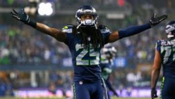 Richard Sherman con los Seattle Seahawks