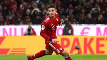 El Bayern no ejecutará la opción de compra sobre James, según "Kicker"