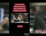 Luchadores mexicanos que pelearon en las MMA