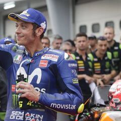 Rossi: “Era la mayor motivación de Márquez en la carrera”