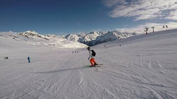 El autor recuperando sensaciones en Sölden (Austria)