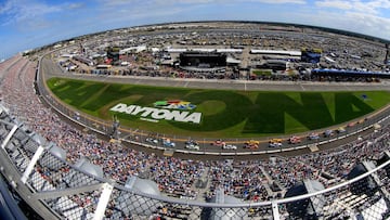 Panor&aacute;mica del circuito de Daytona durante la Daytona 500 de 2016.