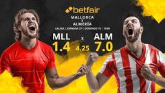 RCD Mallorca vs. UD Almería: horario, TV, estadísticas, clasificación y pronósticos
