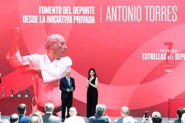 Antonio Torres, premio Fomento del Deporte desde la Iniciativa Privada. 
 
