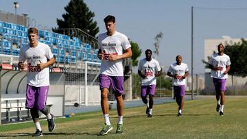 Doncic, Álex Suárez, Hunter, Draper y Randolph.
