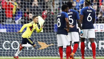 La Selección Colombia es la única que ha derrotado a Francia en este 2018