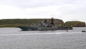 Aparece una fragata rusa en el Mar Rojo: el ejercicio ‘Intrinsic Defender’ de Israel y Estados Unidos es el objetivo