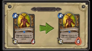 Estas son las cartas de Hearthstone que Blizzard ha modificado