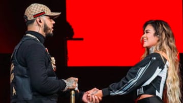 Karol G y Anuel estarían pasando por un mal momento 