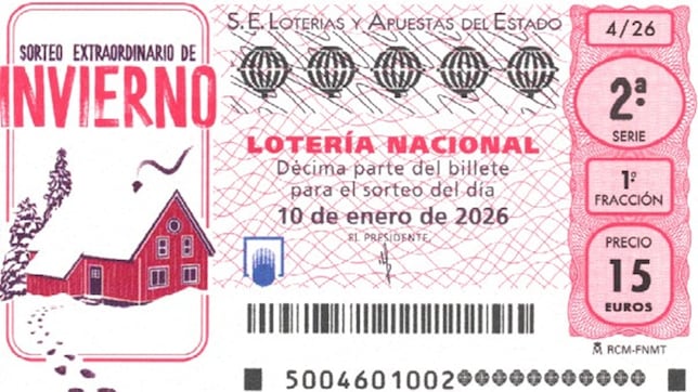 Lotería Nacional: comprobar resultados del Sorteo Extraordinario de Invierno de hoy, sábado 10 de enero