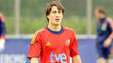 <b>CON LA ROJA.</b> Bojan está disputando el Europeo Sub-21 con España.
