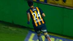 El golazo con que Parot le dio el triunfo a Rosario Central