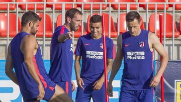 Simeone insiste con Filipe y Correa en el once para Valencia