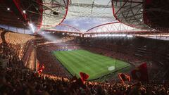 Est&aacute;dio da Luz, del Benfica, es una de las novedades en licencias de FIFA 22.