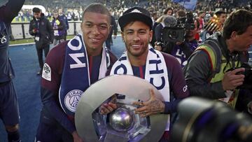 Neymar y Mbappé.