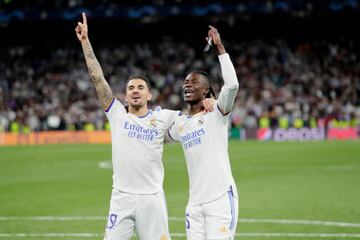 Dani Ceballos & Eduardo Camavinga of Real Madrid 