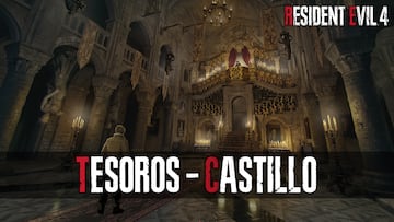 guia resident evil 4 remake todos los tesoros del castillo