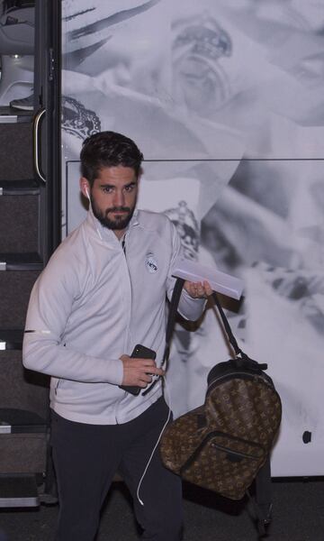 El Real Madrid ya está en Bilbao antes de viajar a Eibar